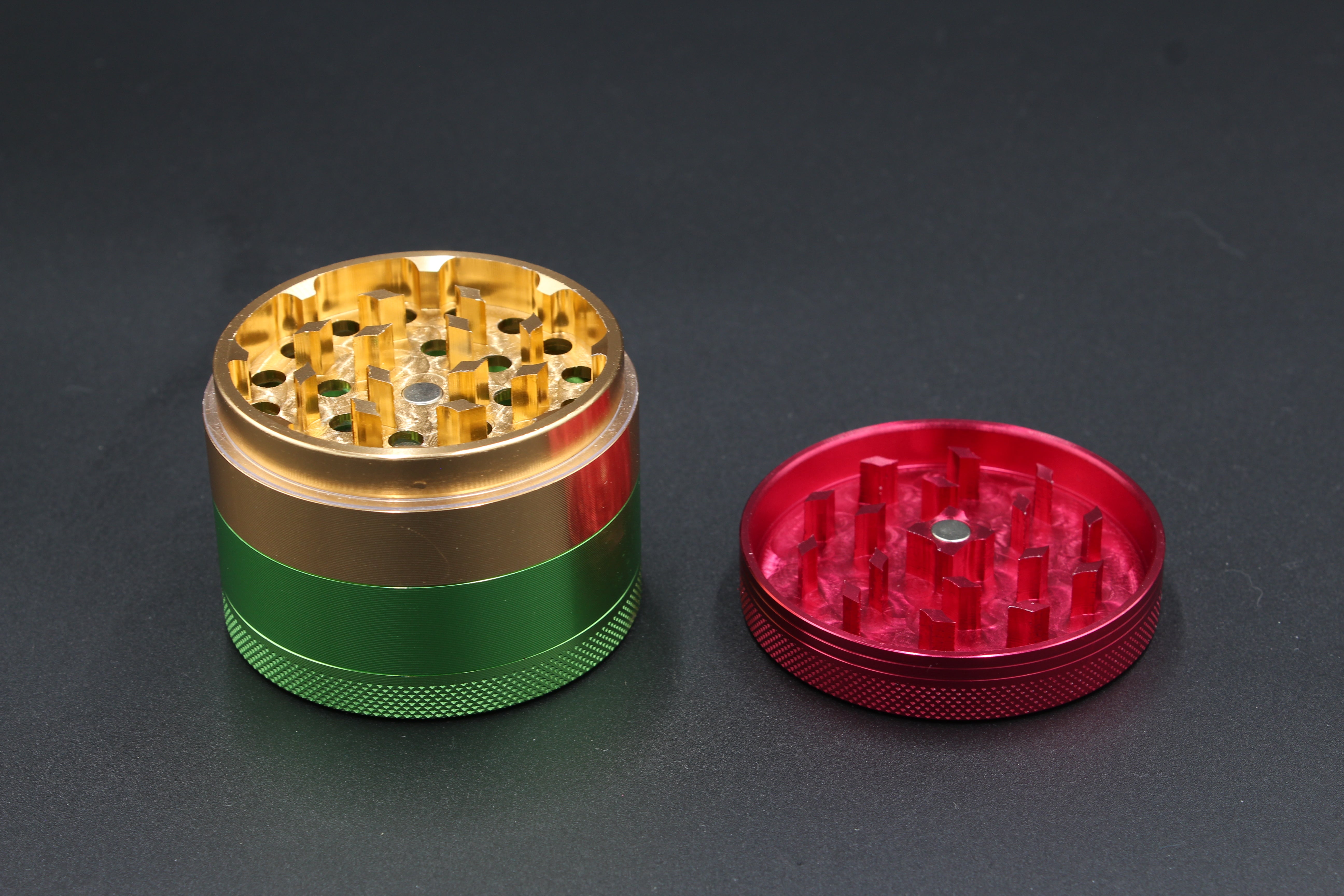 Bolt Grinder - 63mm - 4 Piece - Rasta