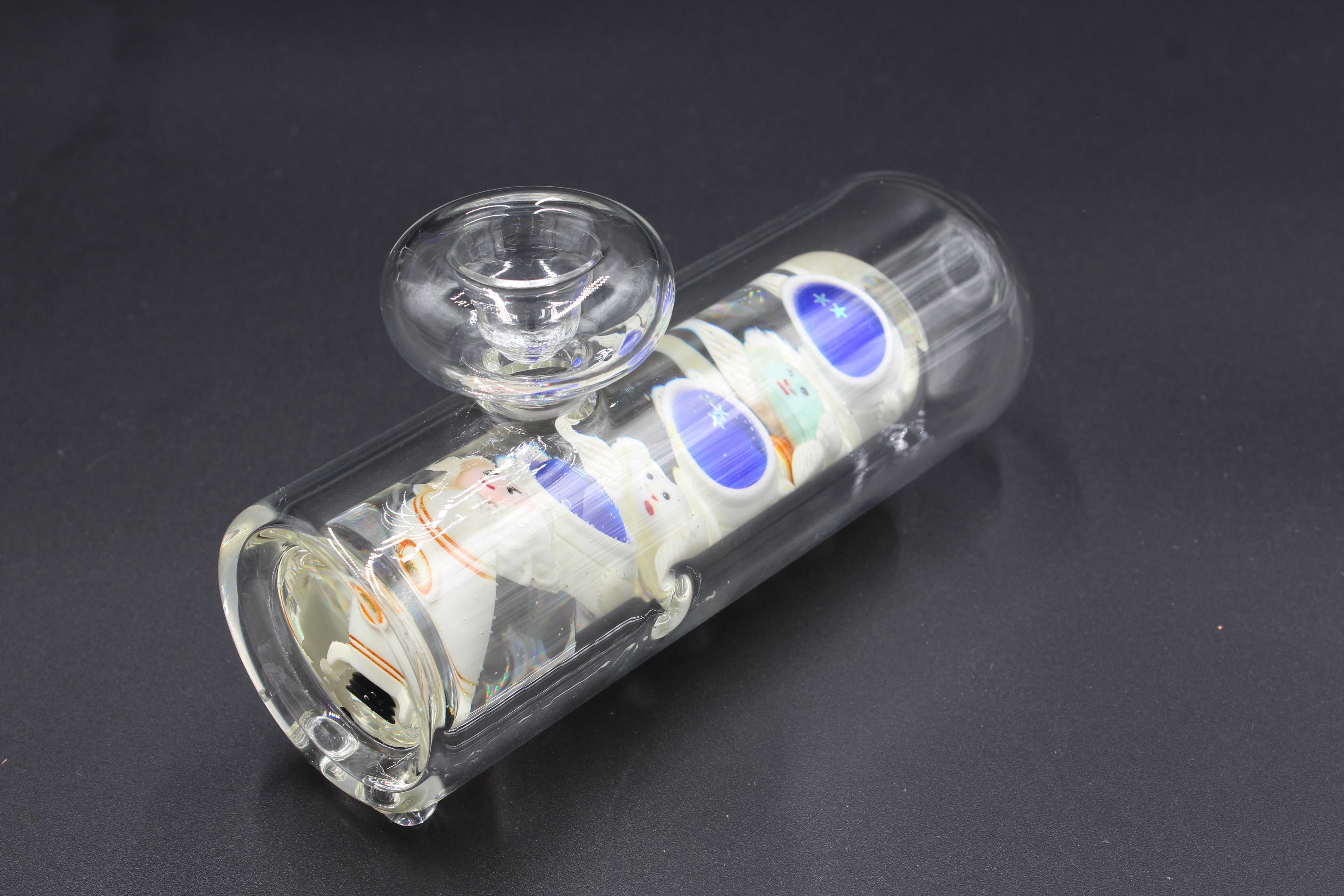 5 Inch 3D Hollow Spoon Pipe - Astro