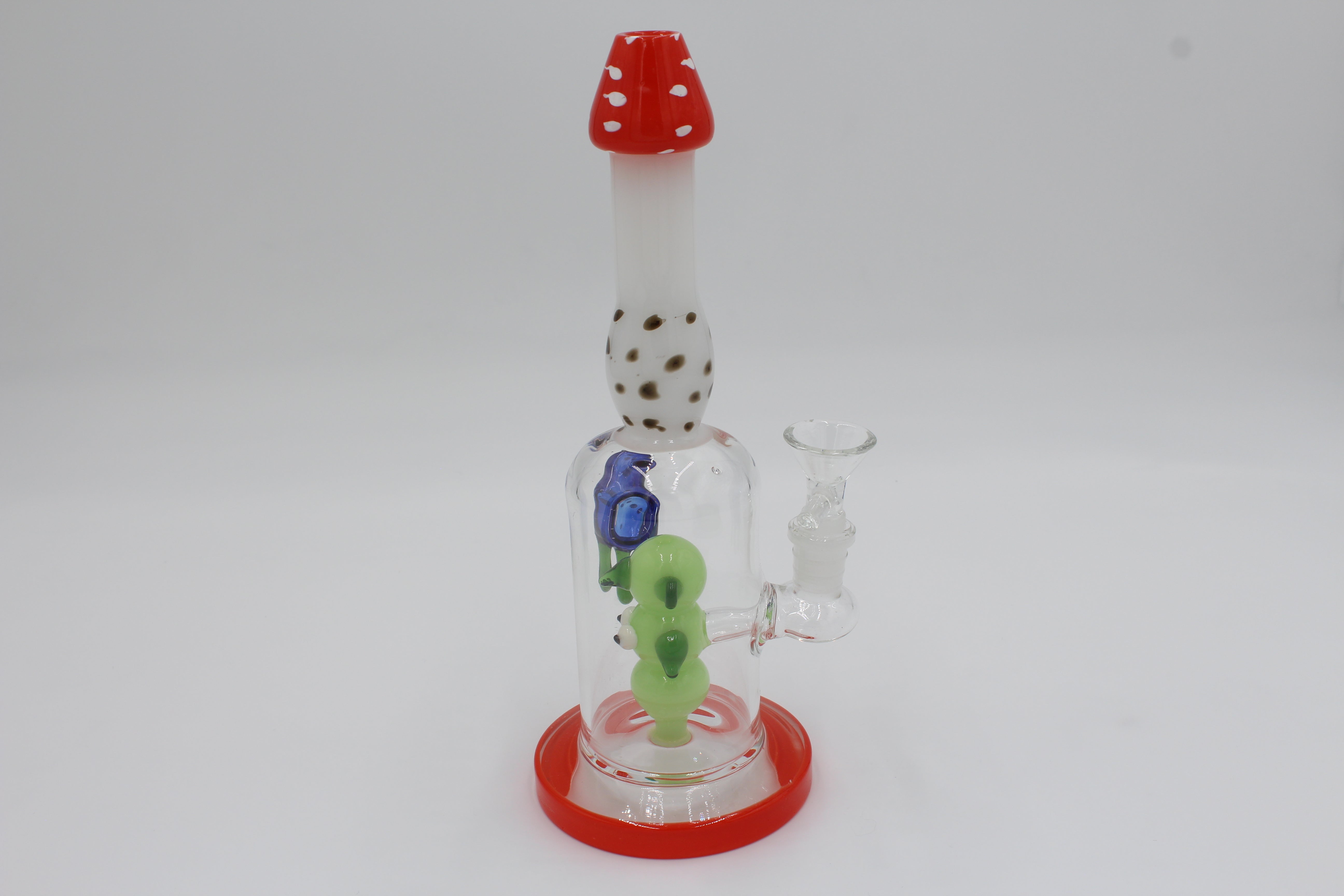 9.5 Inch Mushroom Tip Alien Can - Red