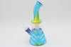 Silicone Tie Dye Curve Neck w/ Glass Chamber