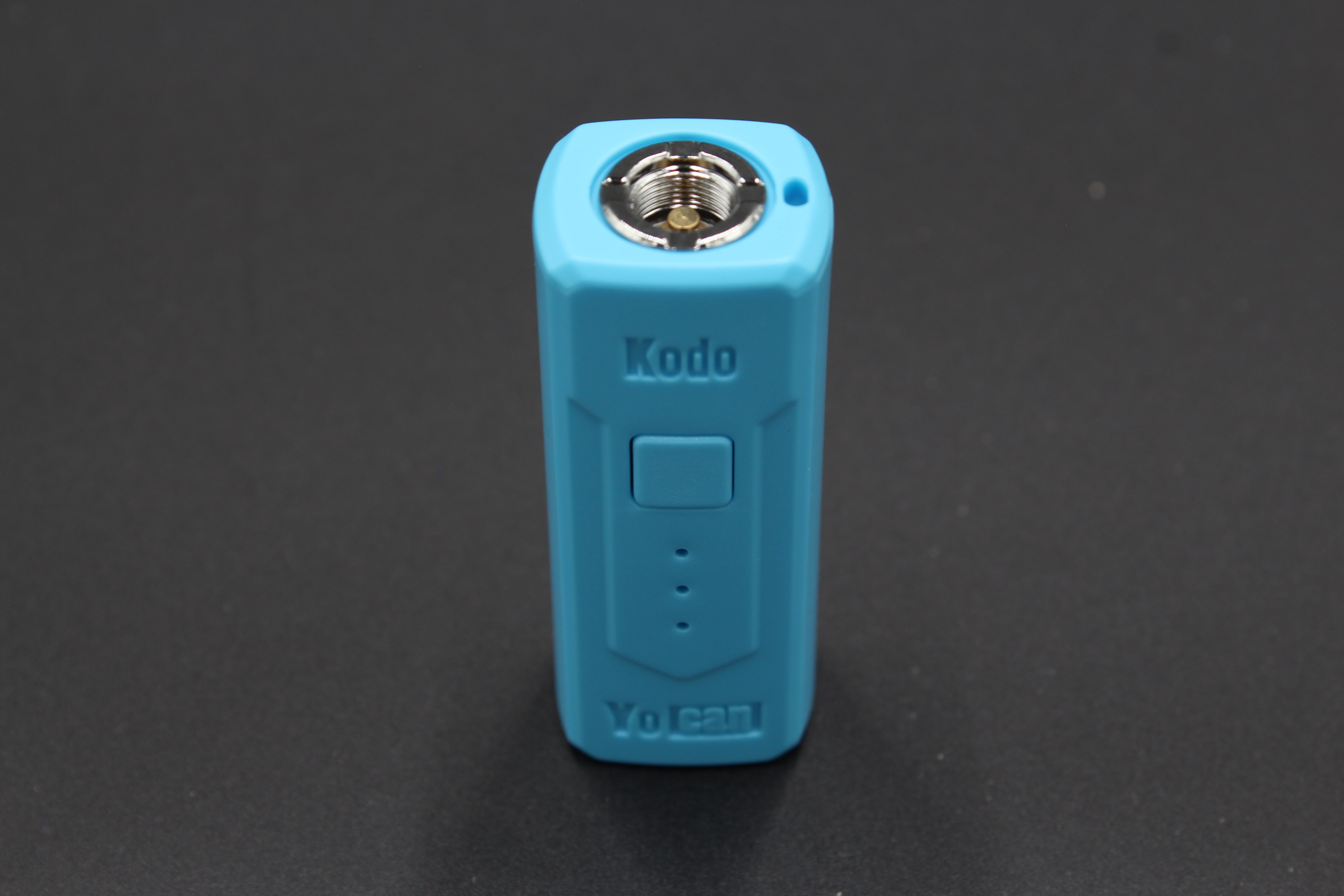 Yocan Kodo Variable Voltage 510 Thread Battery - Blue upright