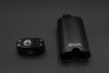 Yocan Ziva Variable Voltage 510 Thread Incognito Battery - Black deconstructed